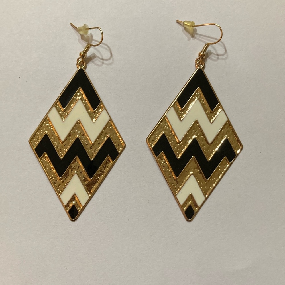 Chevron earrings